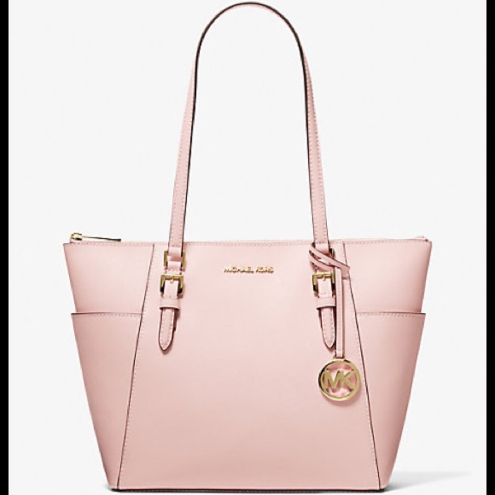 Michael Kors Charlotte Powder Blush Bag